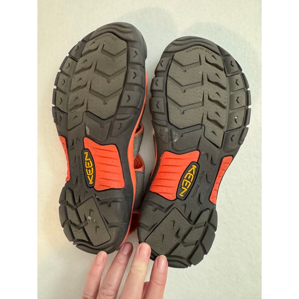 KEEN Women's Newport H2 Hiking Outdoor Waterproof Sport Sandals Orange Gray 9 - Picture 4 of 8